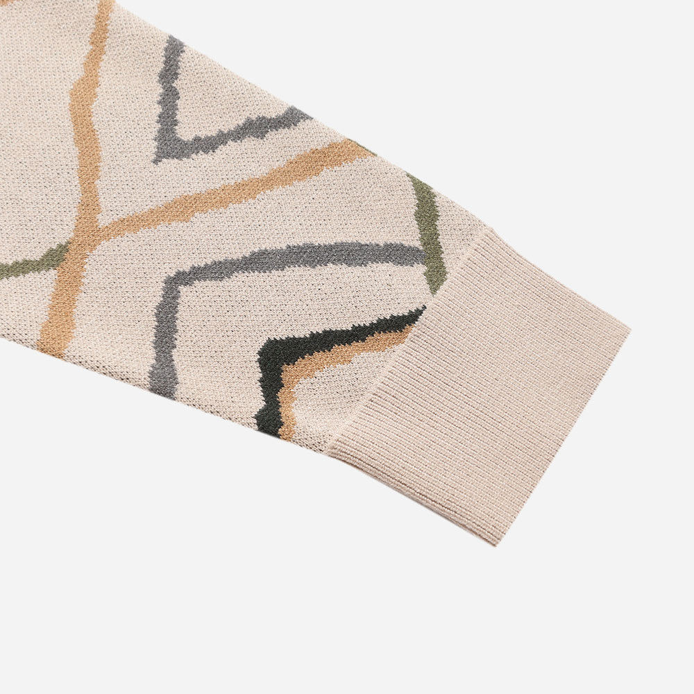 HELAS - POLO CLUB LS POLO KNIT - Off White