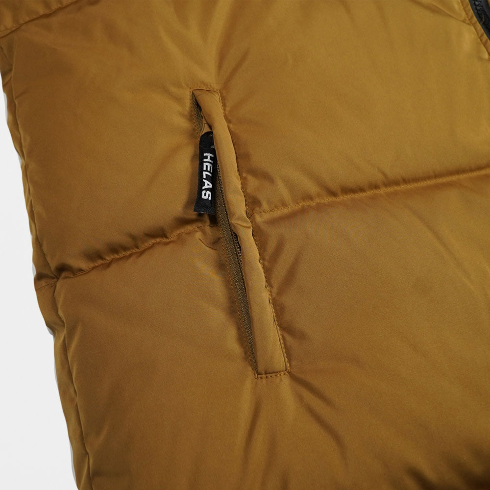 HELAS - POWDER REVERSIBLE PUFFER JACKET - Black - Beige