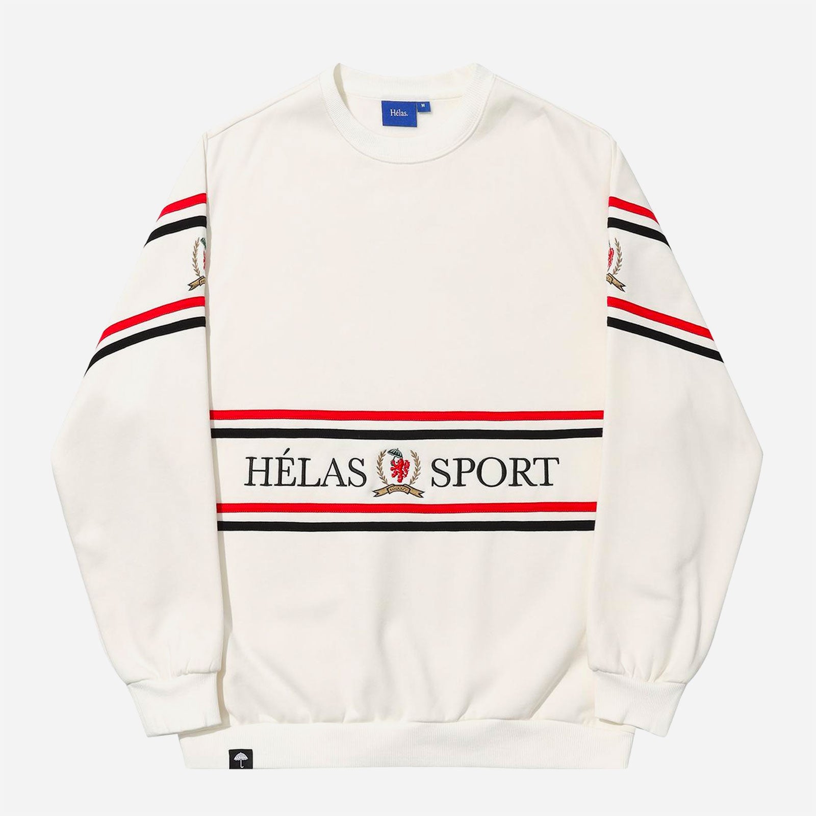 Hélas - Sport Crewneck - White