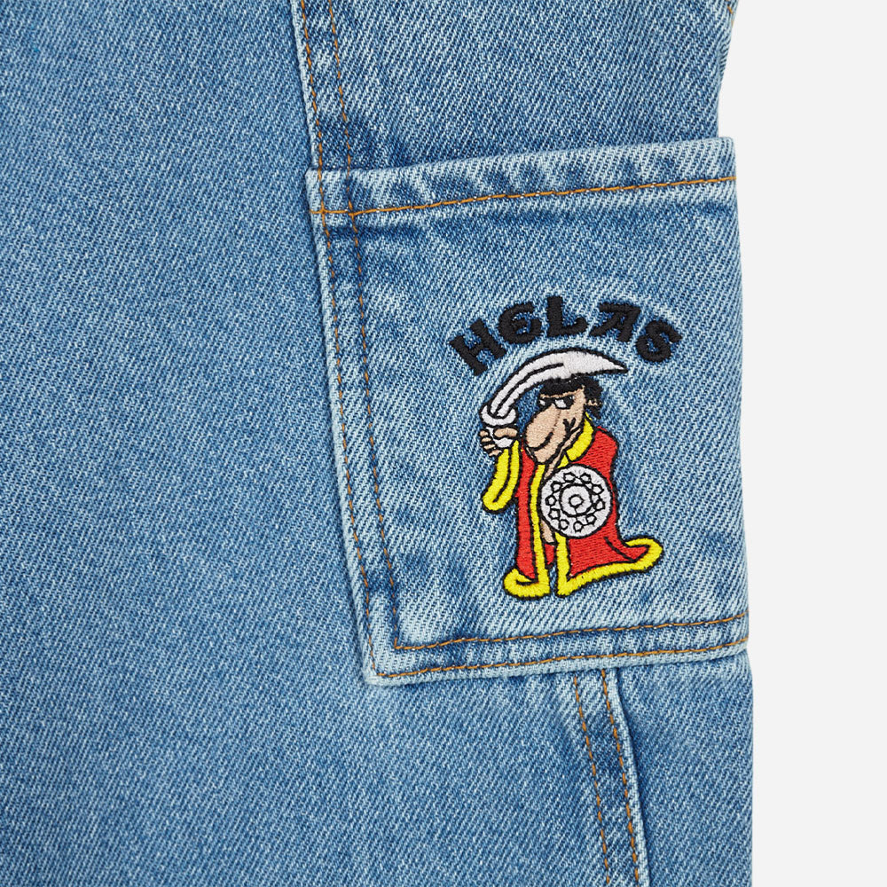 HELAS - ZIG ZAG JEAN PANT - Blue