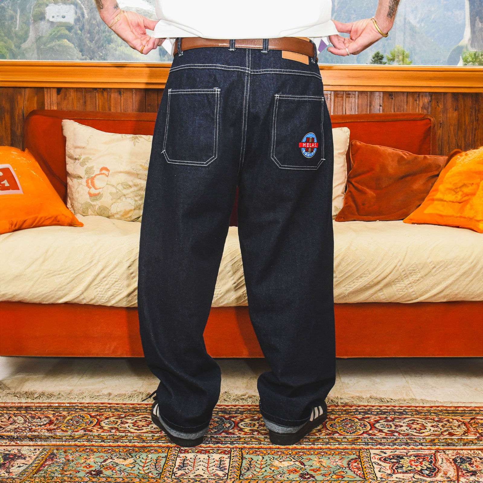 Hélas - Equipe Denim Pant - Dark Navy