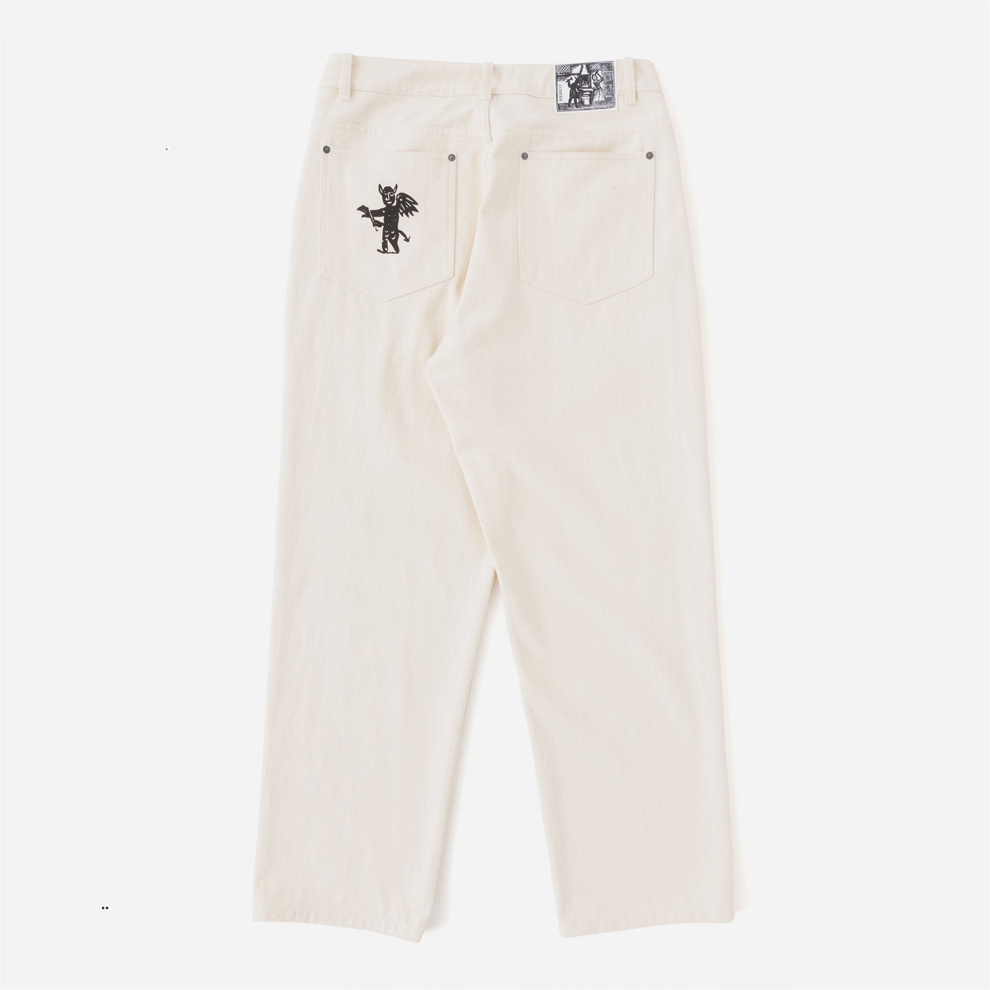 Heresy London - Rogue Jeans - Ecru