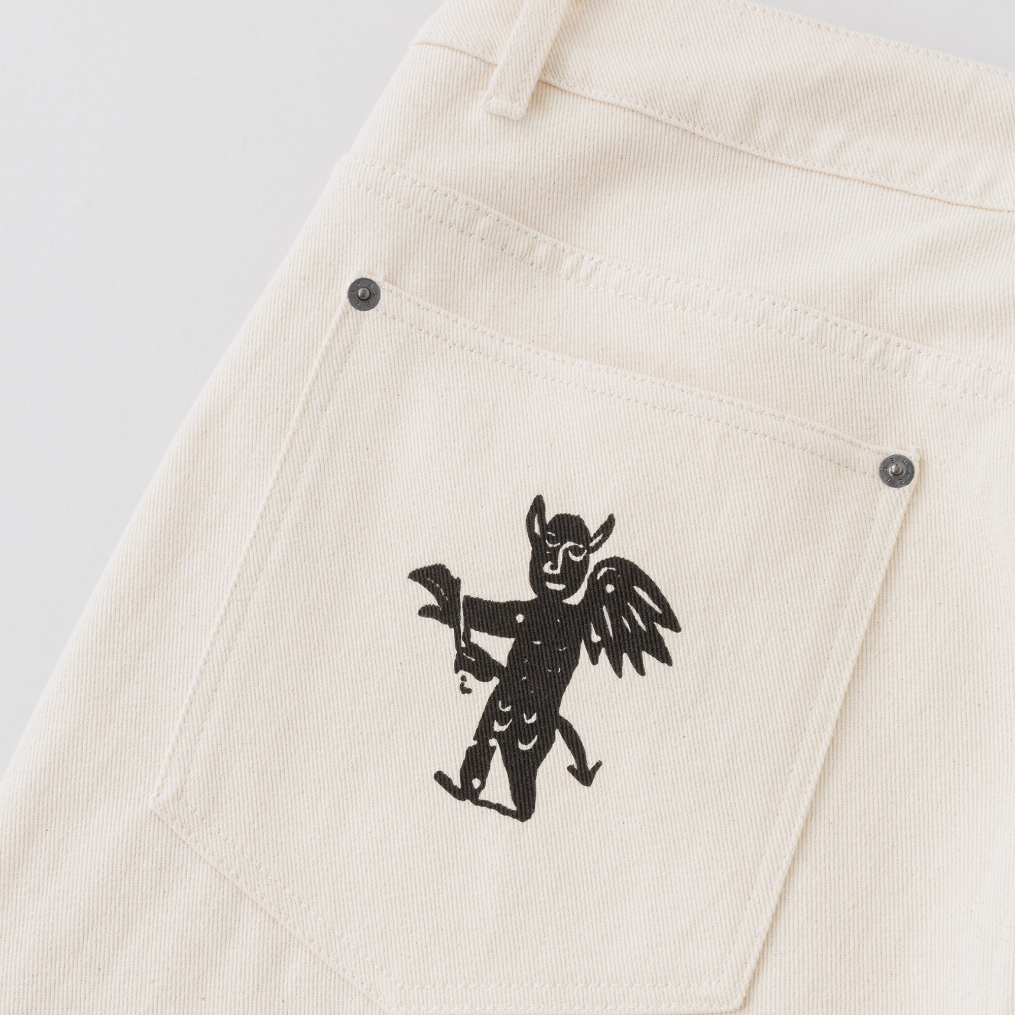 Heresy London - Rogue Jeans - Ecru