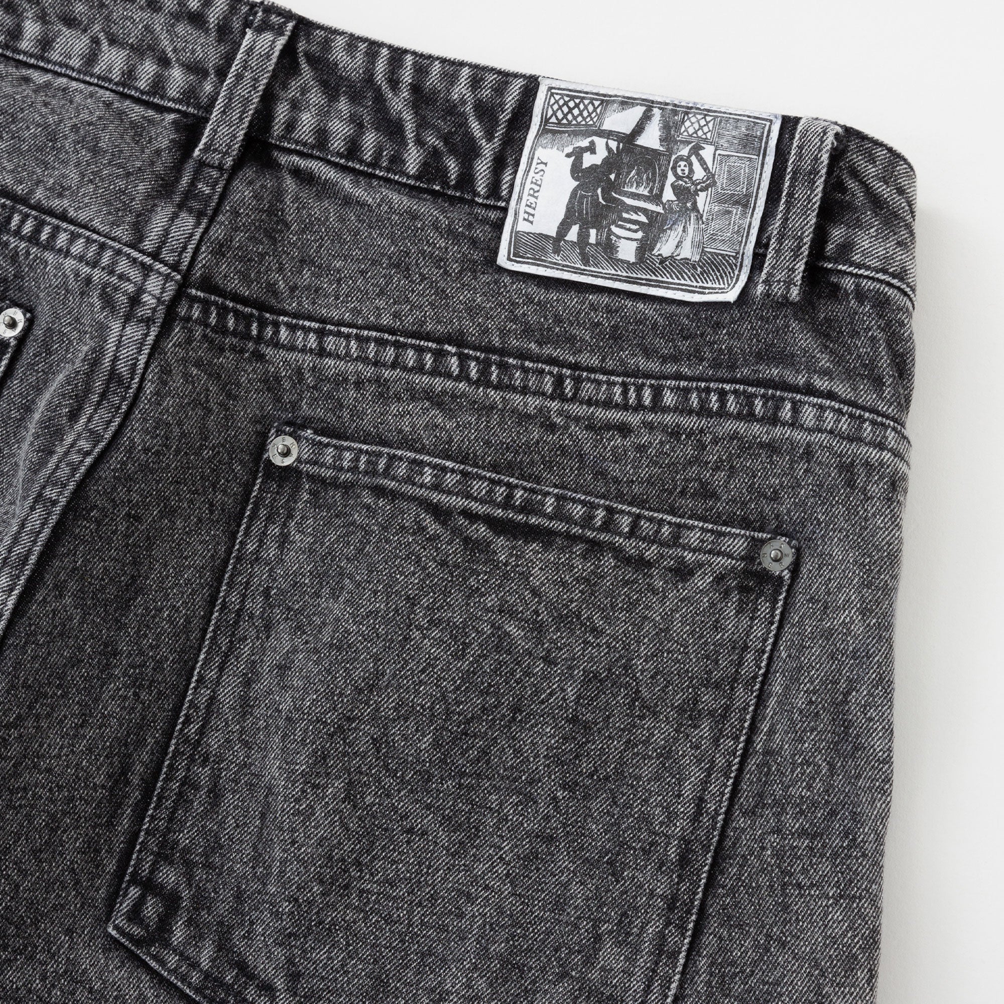 Heresy London - Stearne Shorts - Ash