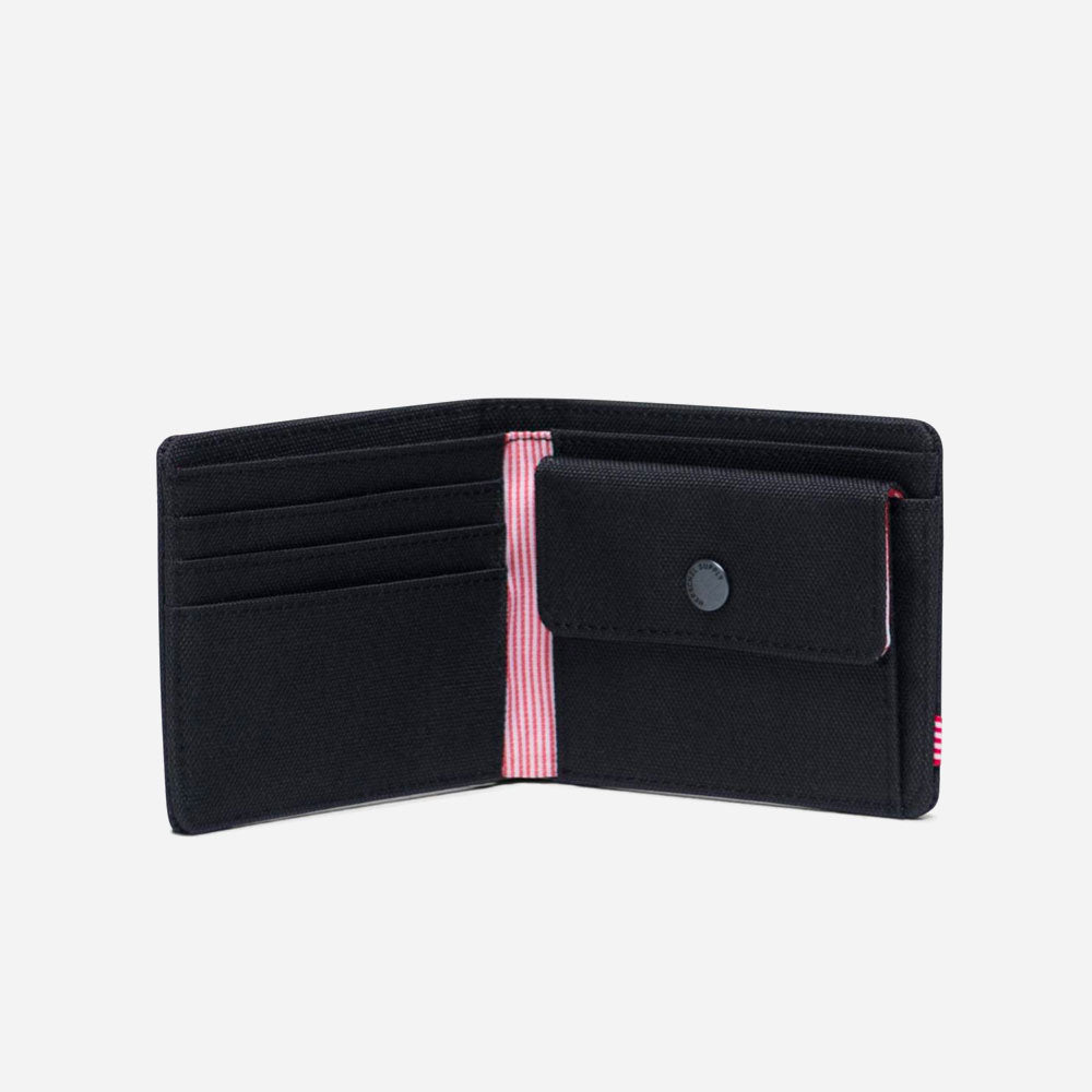 HERSCHEL - ROY COIN WALLET - Black/Black