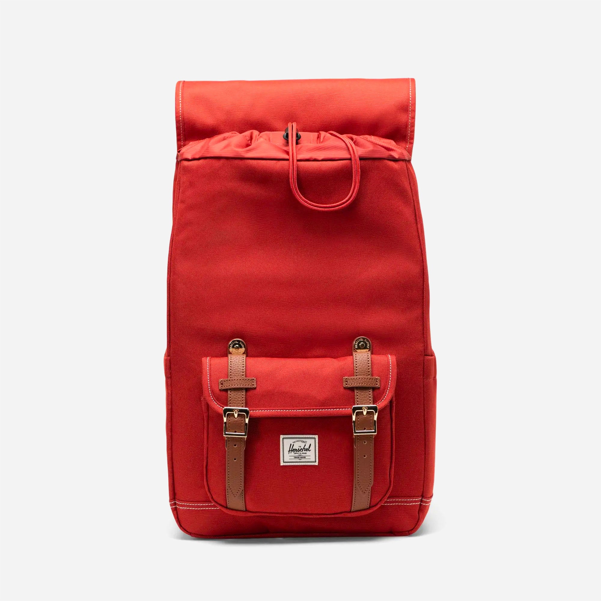 HERSCHEL - NEW LITTLE AMERICA MID-VOLUME - Red Ochre White Stitch
