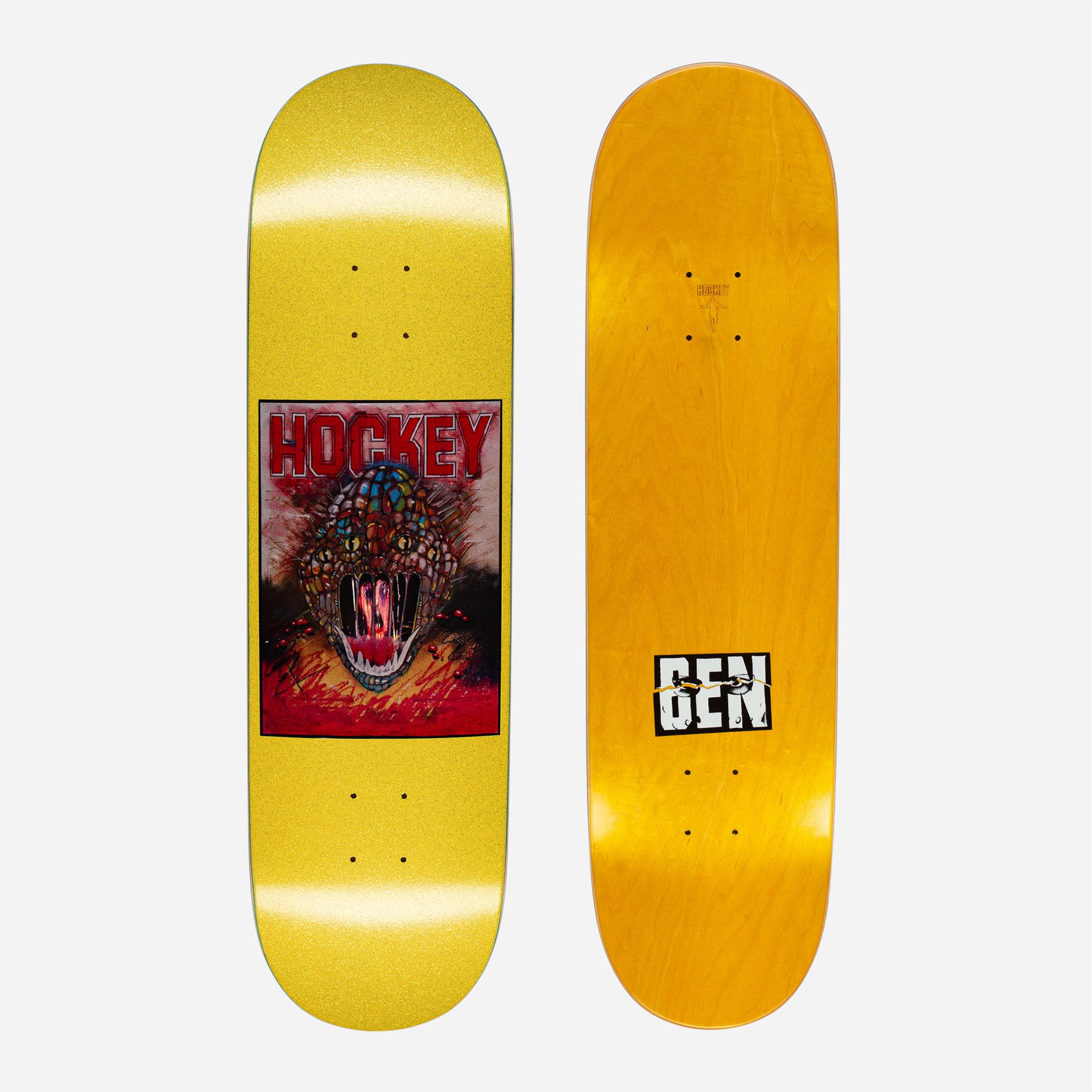 Hockey Skateboards - War On Mice - Ben Kadow / Yellow