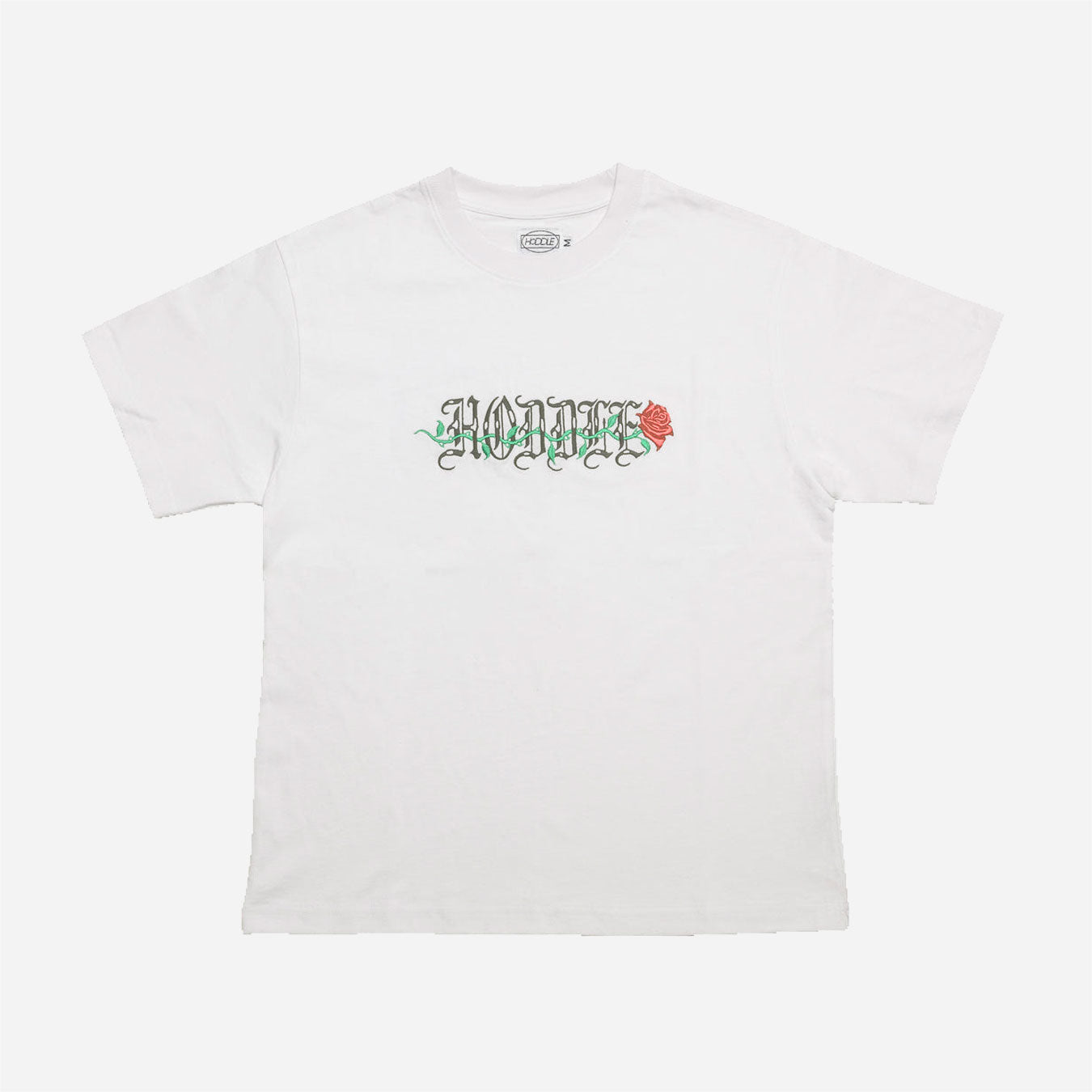 Hoddle - Rose T-shirt - White