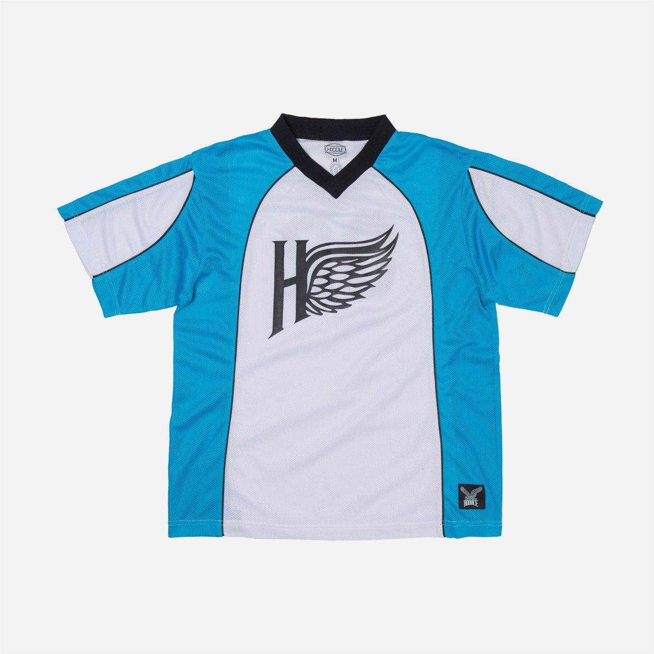 Hoddle - Spider Football Jersey - White / Blue