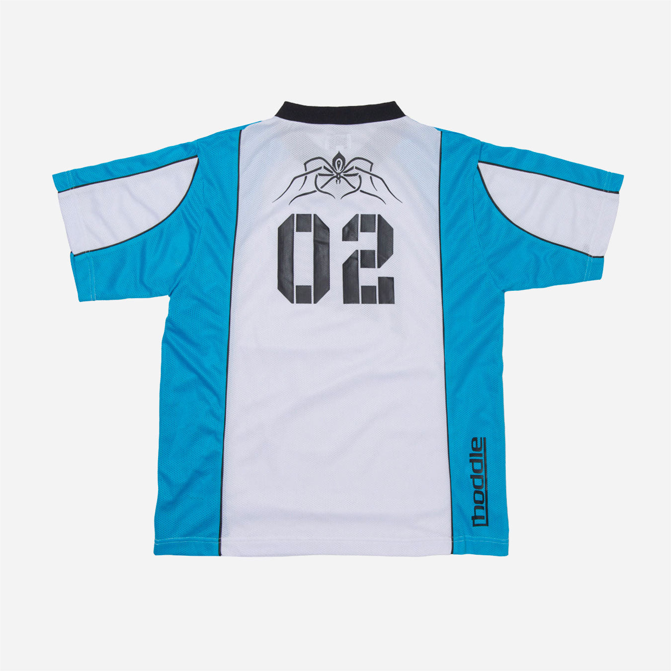 Hoddle - Spider Football Jersey - White / Blue