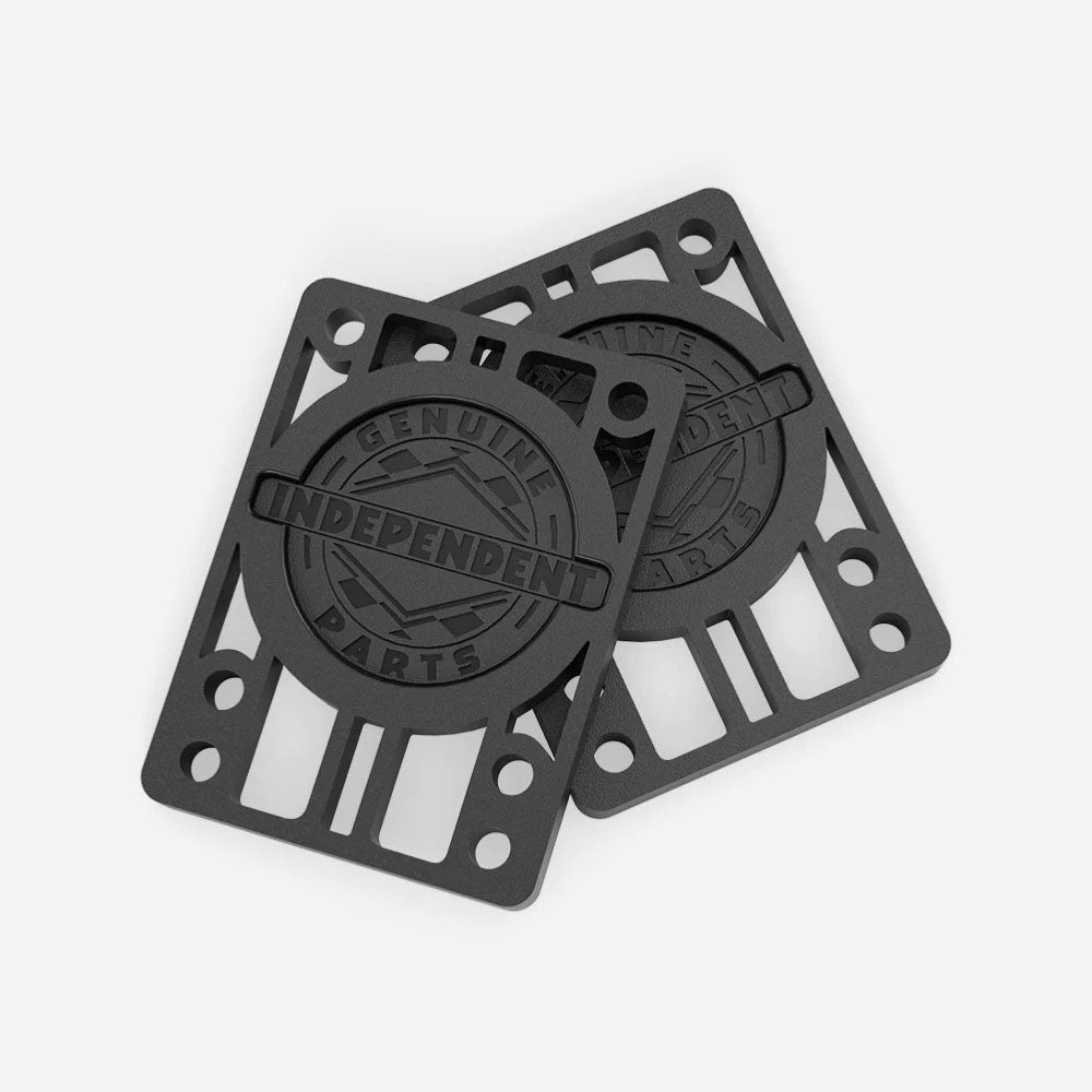 Independent - 1/4 Inch Riser 2 pack - Black