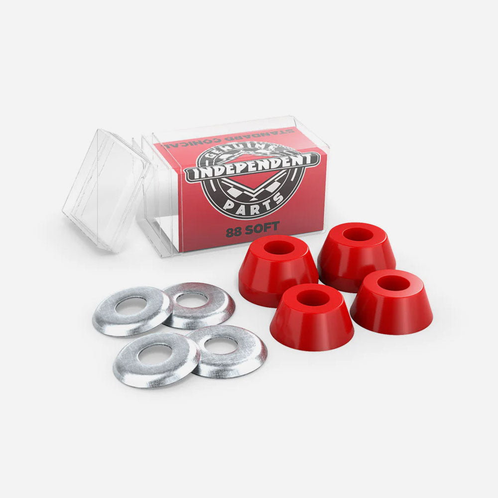 INDEPENDENT - STANDARD CONICAL CUSHIONS SOFT 88A - Red