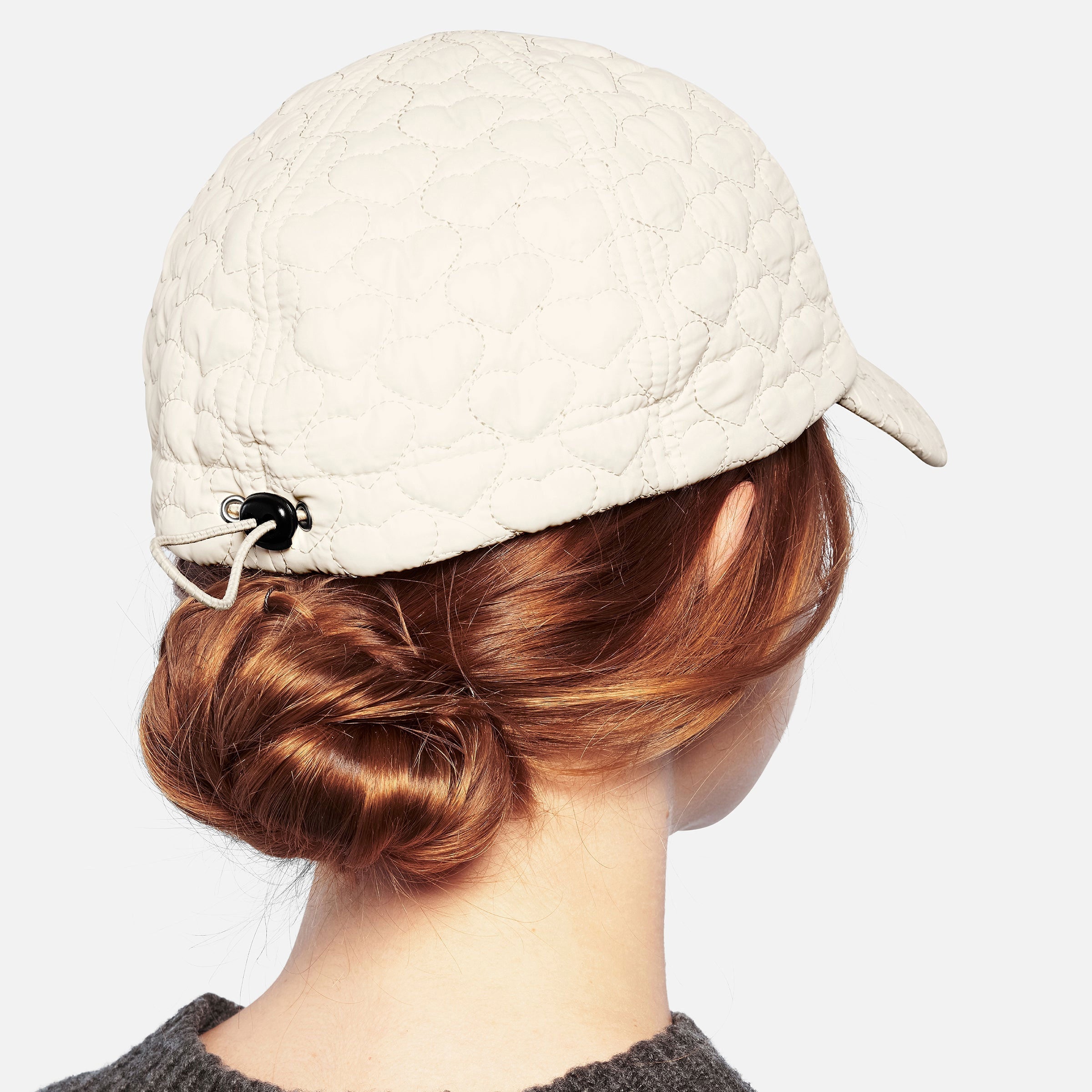 Kangol - Fun Puff Baseball - Ivory Heart