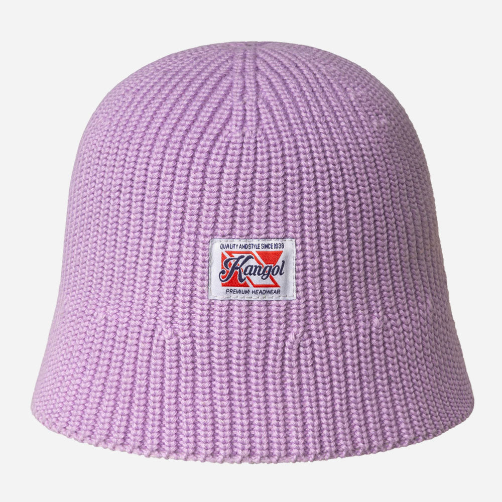 Kangol - washed knit bucket - digital lavender