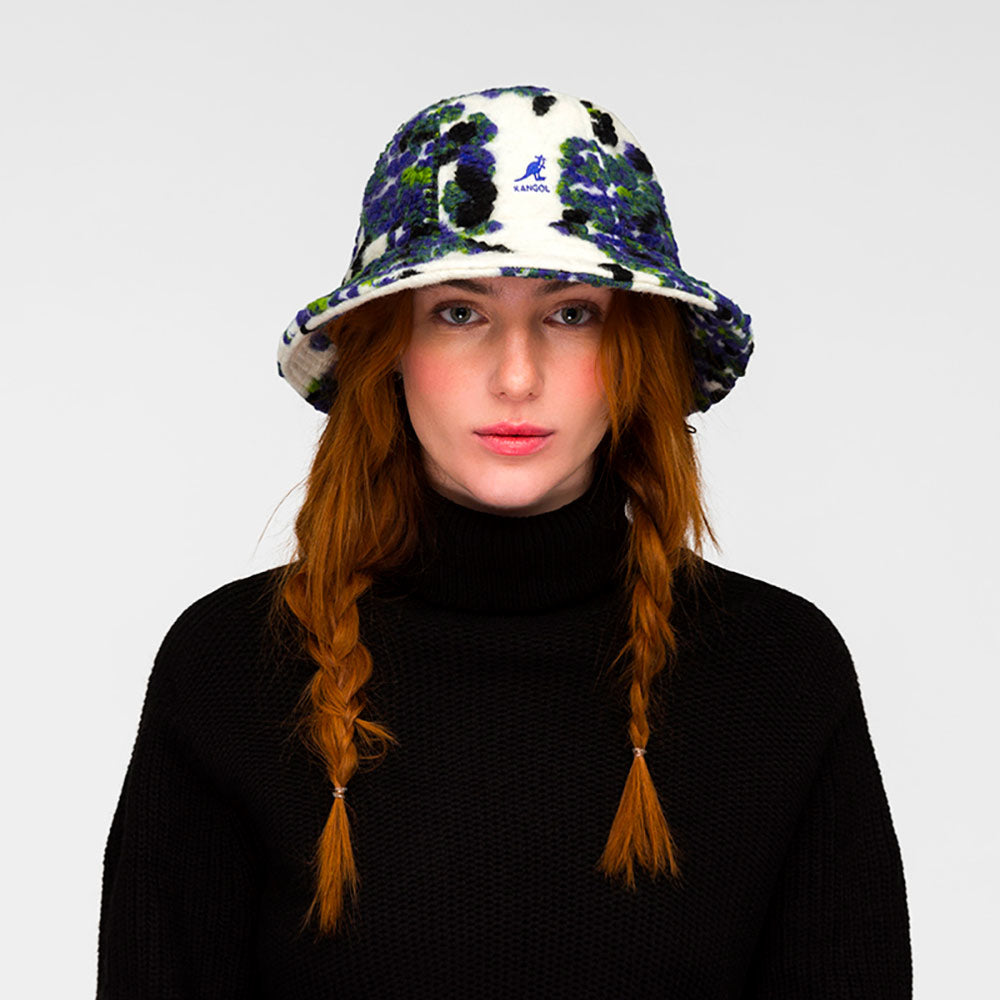 KANGOL - WOOLY FLORAL CASUAL - CREAM