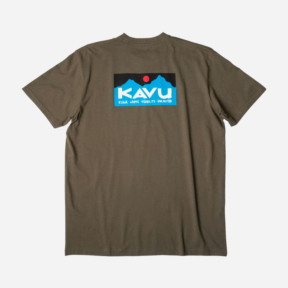 KAVU - KLEAR ABOVE ETCH ART TEE - Leaf