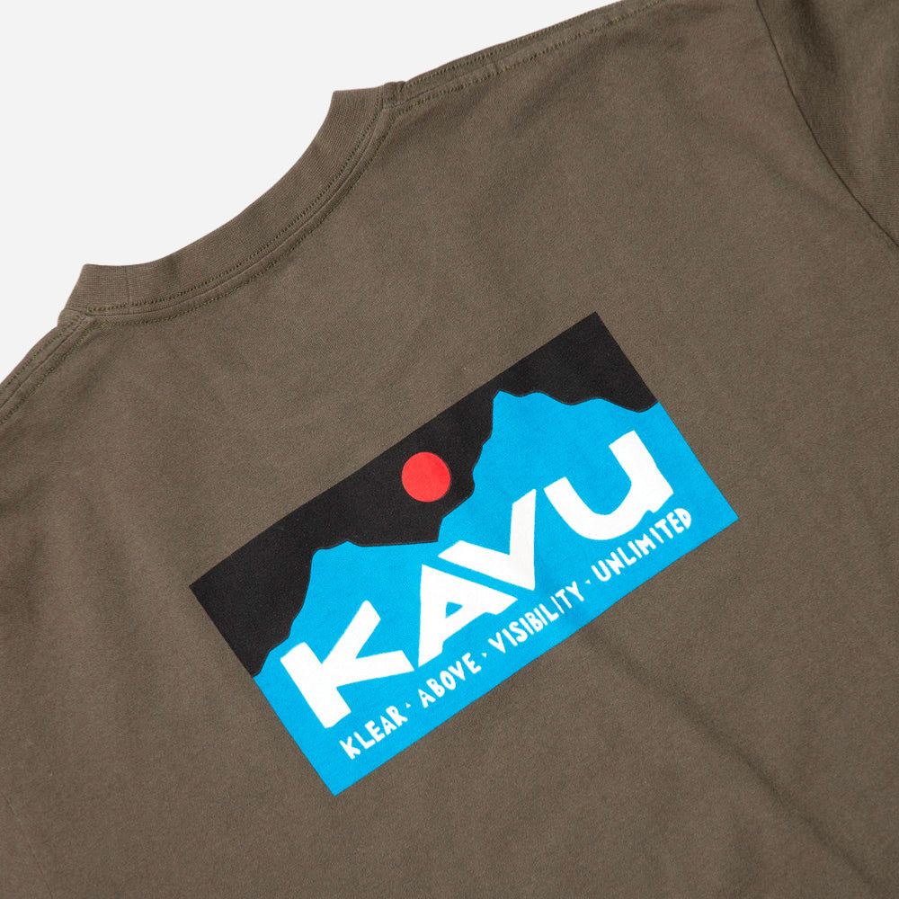 KAVU - KLEAR ABOVE ETCH ART TEE - Leaf