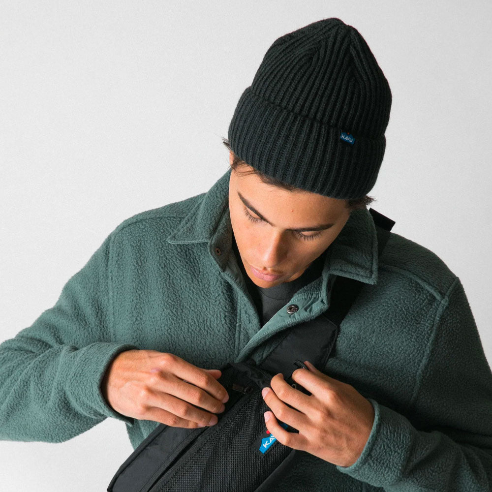 KAVU - TRAWLER BEANIE - Black
