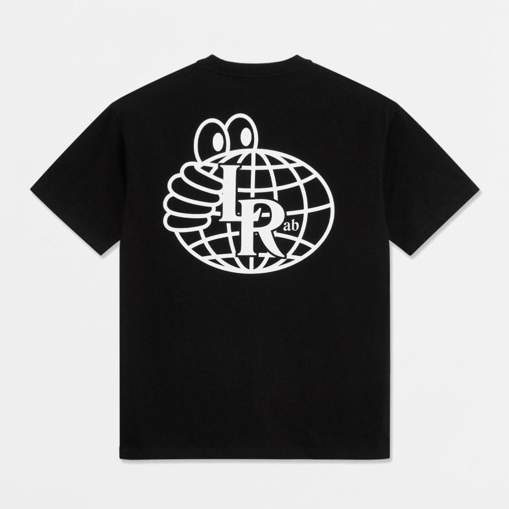 LAST RESORT AB - ATLAS MONOGRAM TEE - Black - White