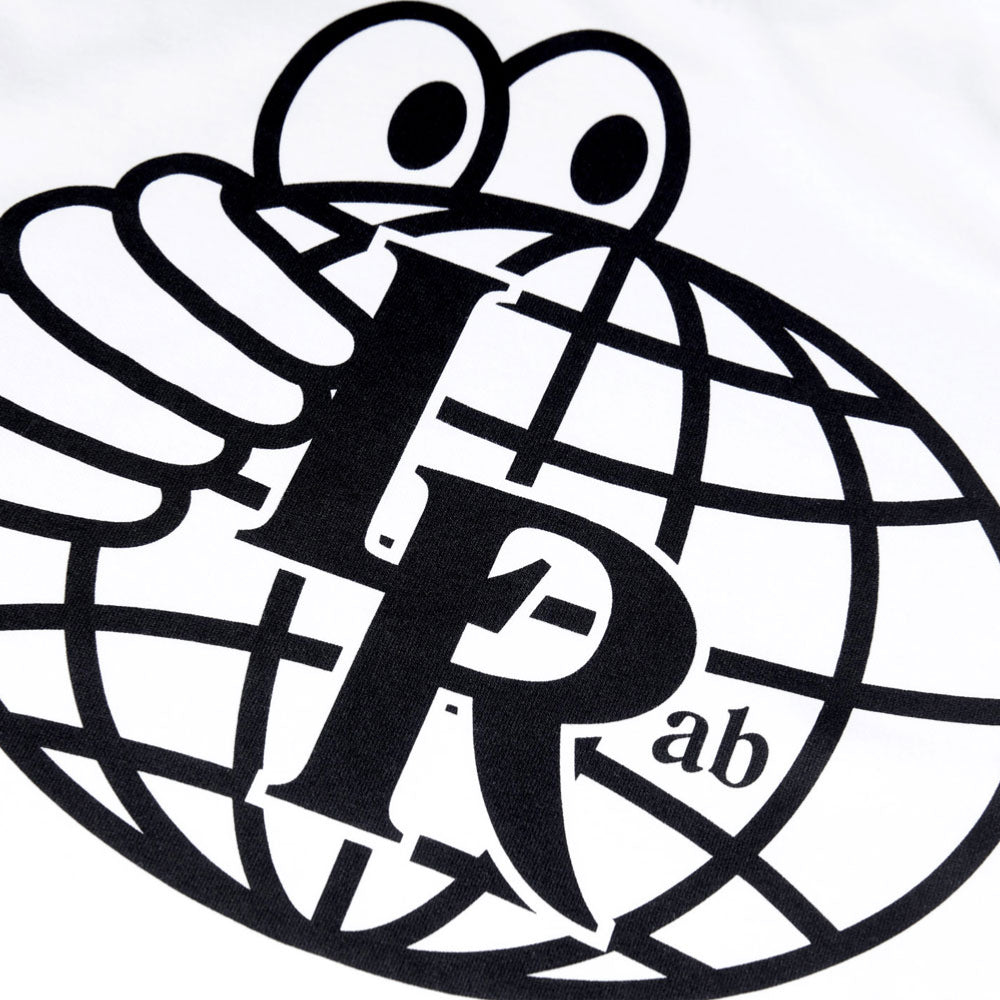 LAST RESORT AB - ATLAS MONOGRAM TEE - White - Black