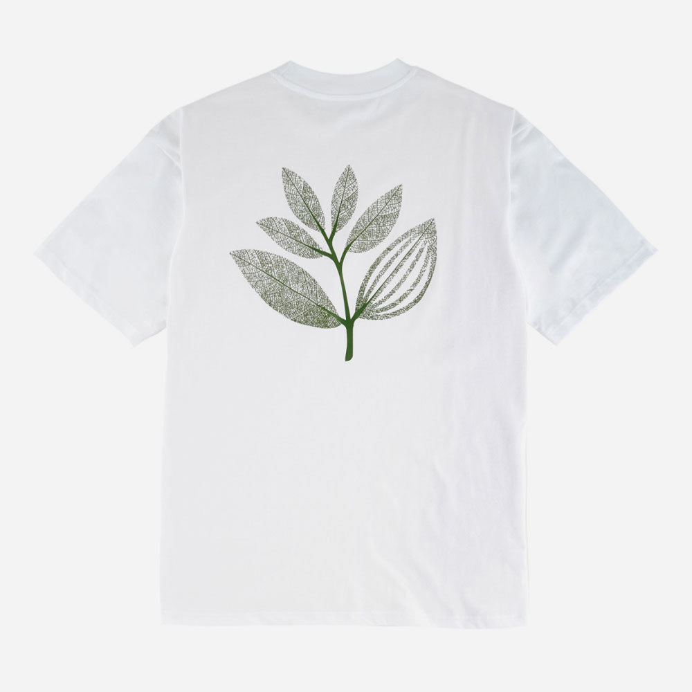 MAGENTA - BOTANIC TEE - White