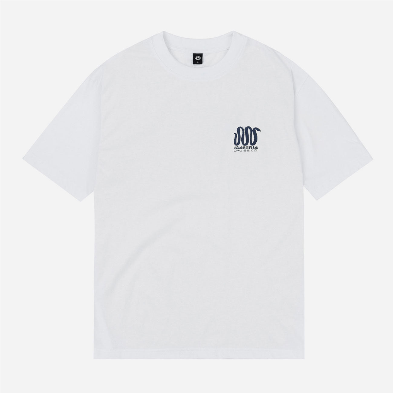 Magenta - Cruise Co Tee - White