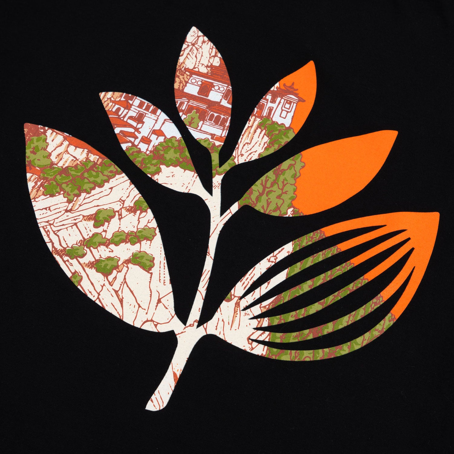 Magenta - Dojo Tee - Black