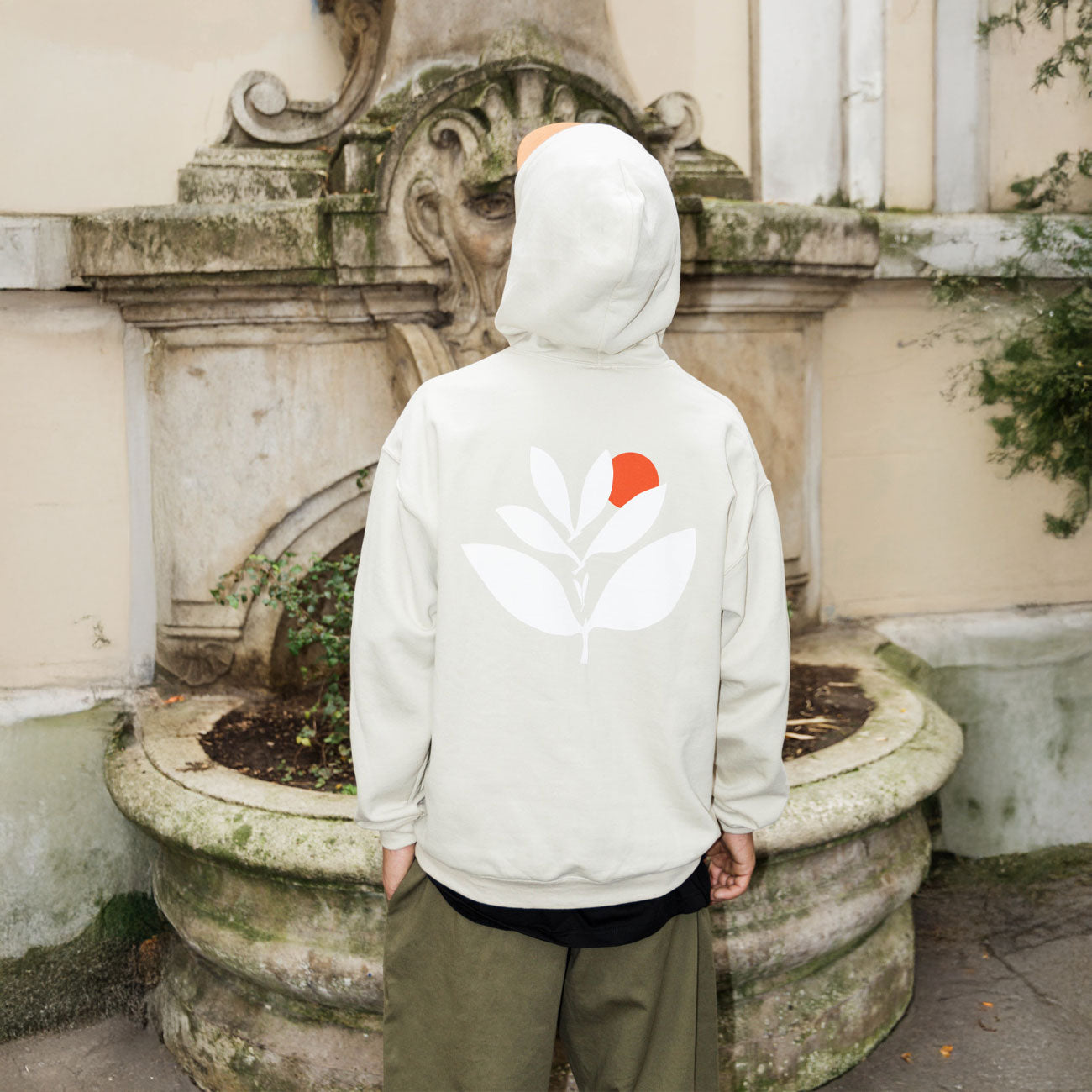 Magenta - Fly Hoodie - Natural