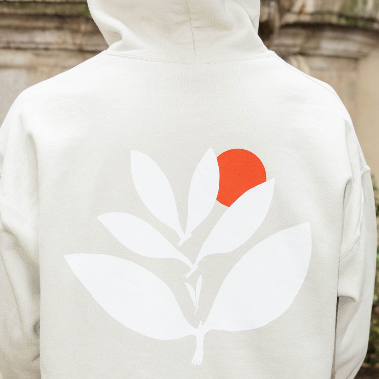 Magenta - Fly Hoodie - Natural
