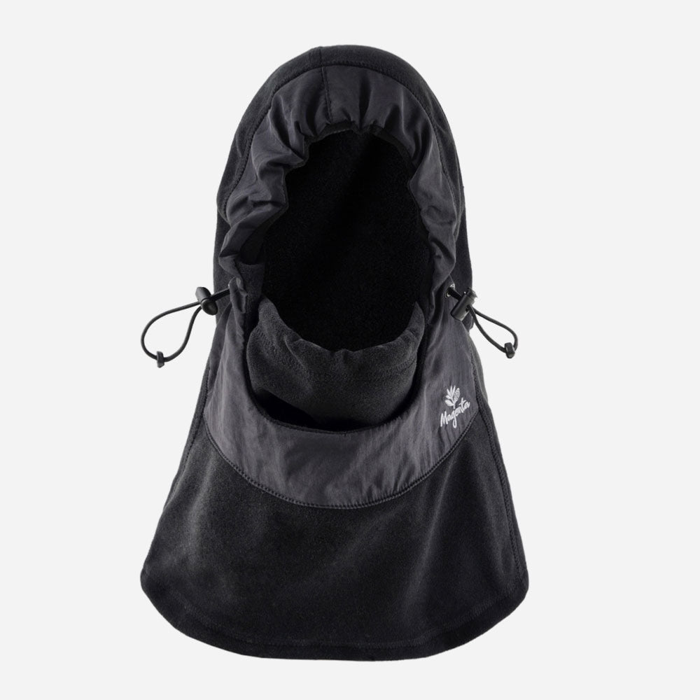 Magenta - Hold Up Fleece Mask - Black
