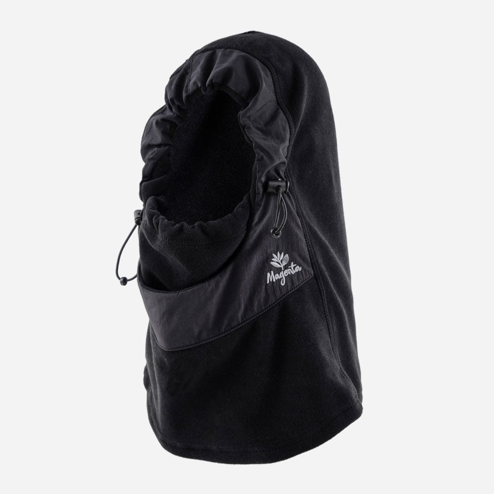 Magenta - Hold Up Fleece Mask - Black