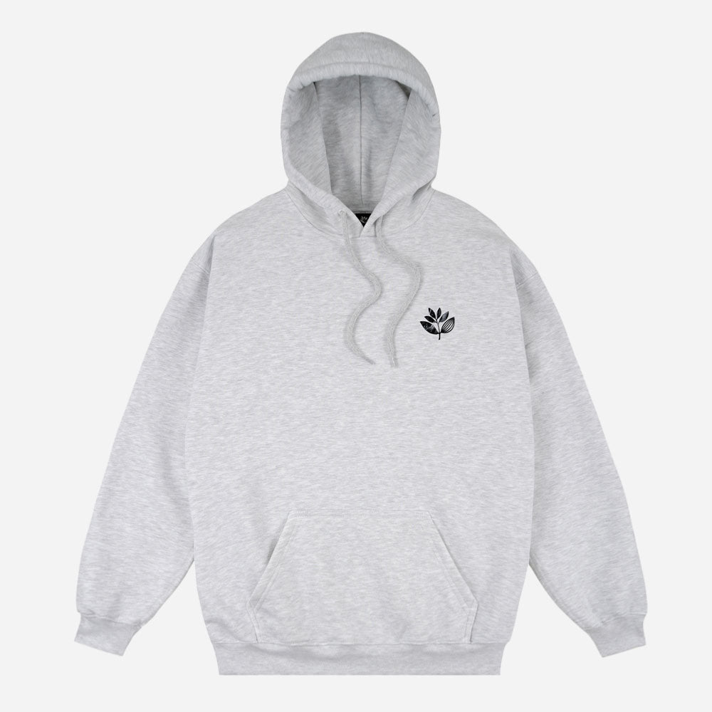 MAGENTA - MARBLE HOODIE - ASH