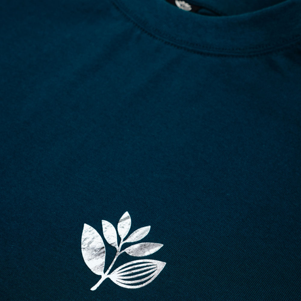 MAGENTA - MARBLE TEE - Petrol Blue