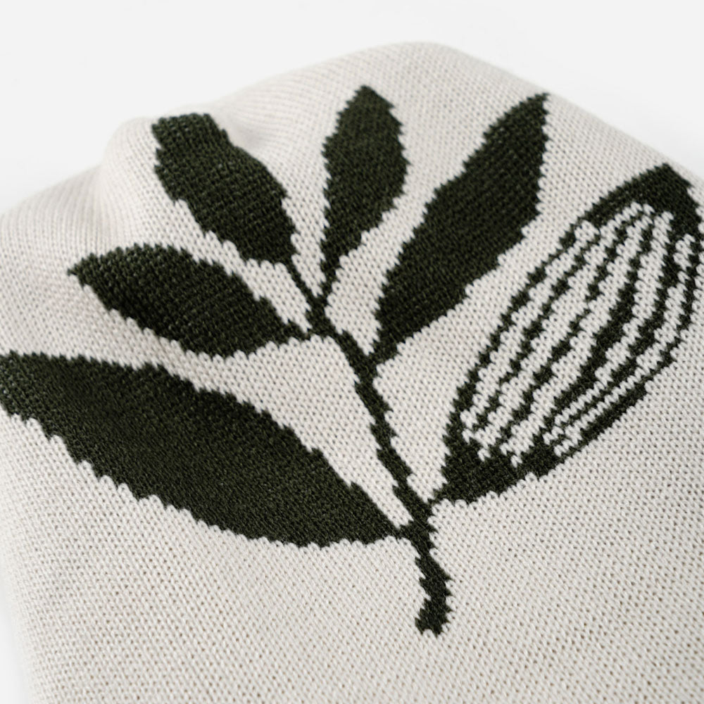 MAGENTA - PLANTASIA KNIT BEANIE - Beige