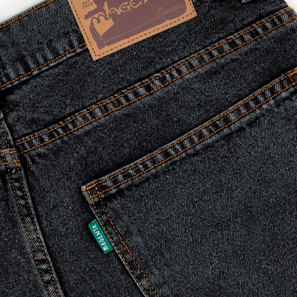 MAGENTA - OG DENIM - Distressed Black