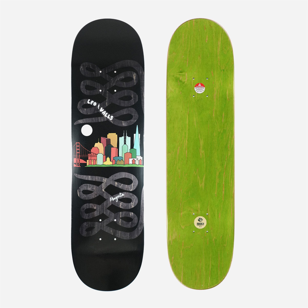 Magenta Skateboards - Snake Deck - Leo Valls