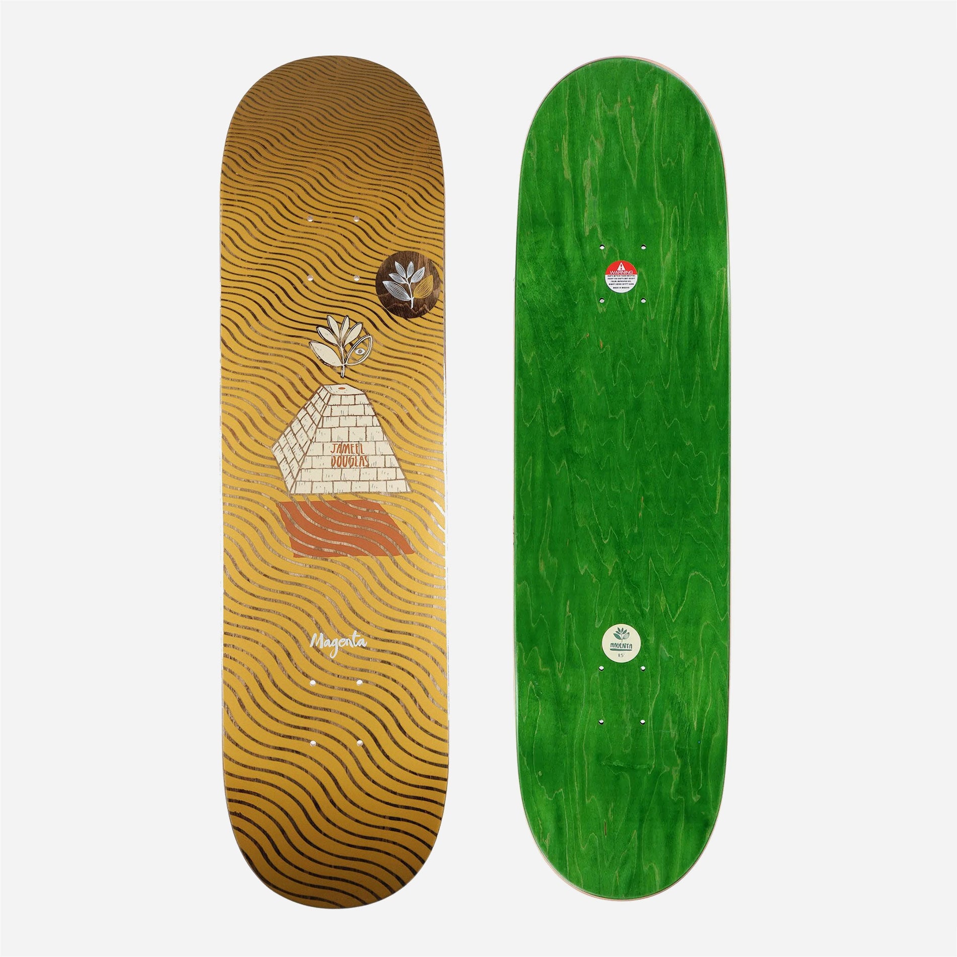 Magenta Skateboards - Pyramid Deck - Jameel Douglas