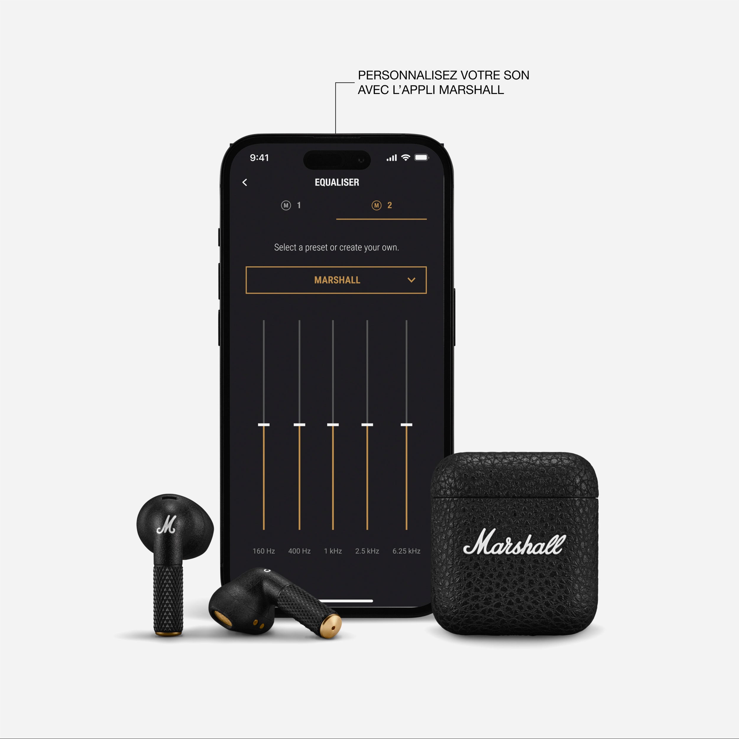 MARSHALL - MINOR IV - Black