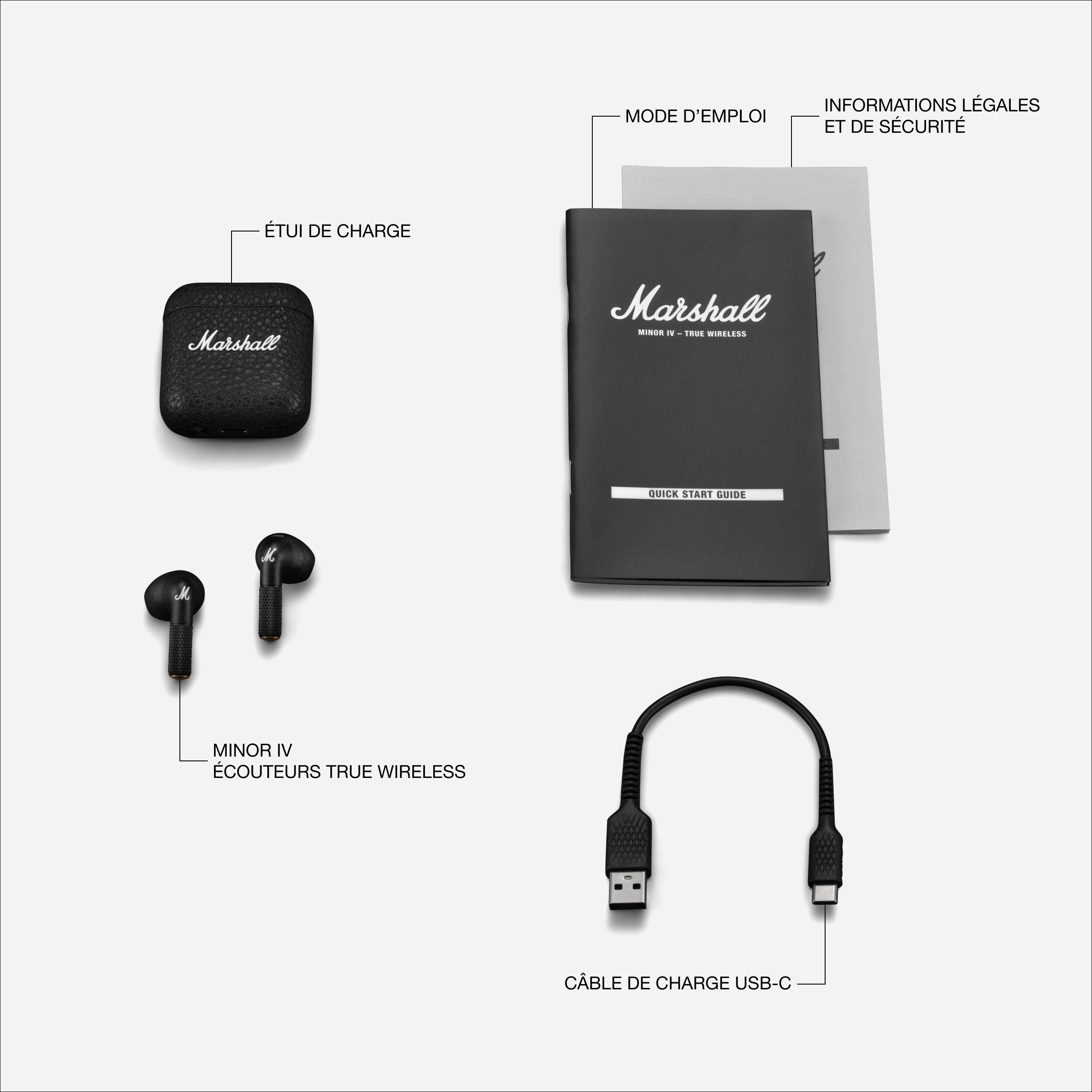 MARSHALL - MINOR IV - Black
