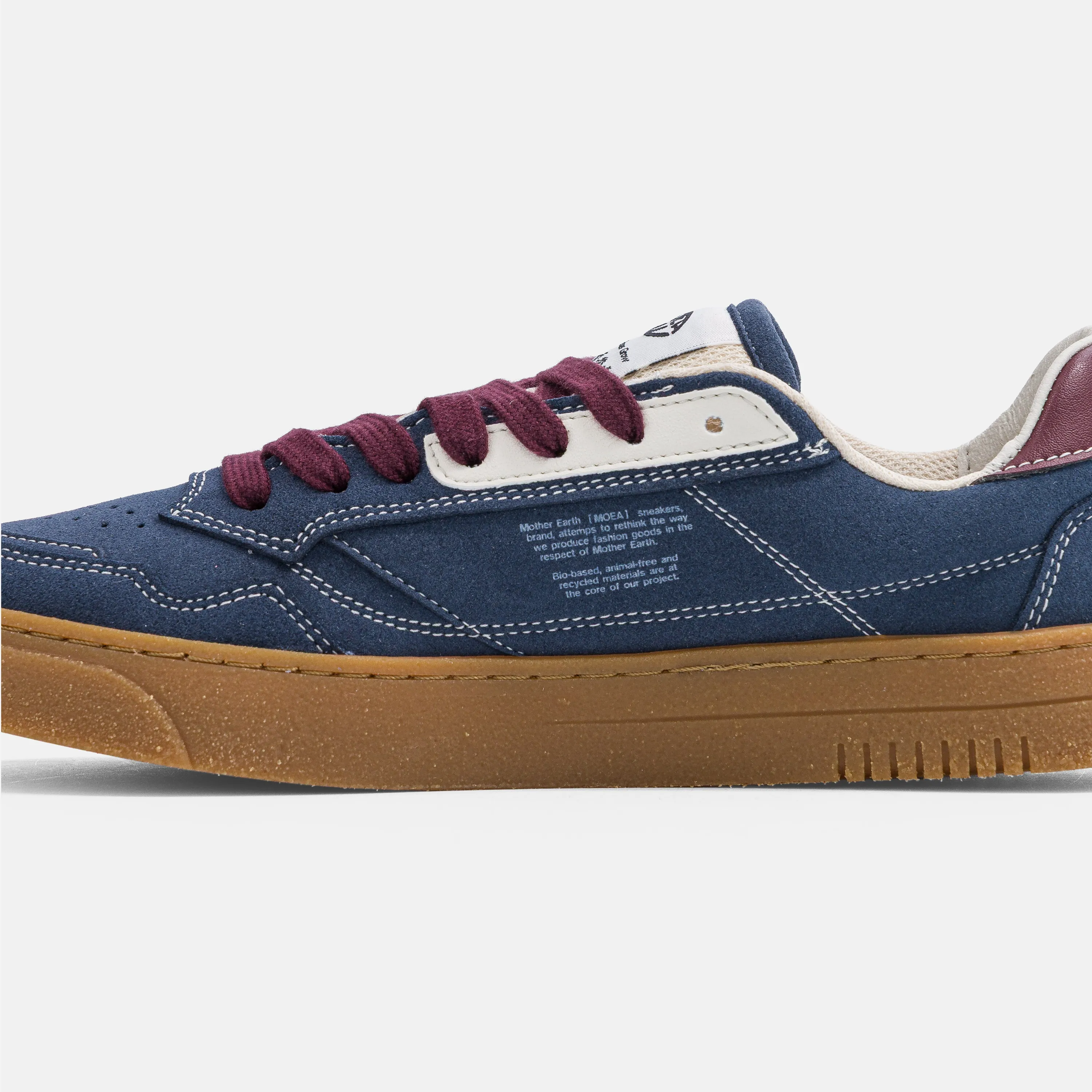 Baskets MoEa Origin Low Grapes Night Suede