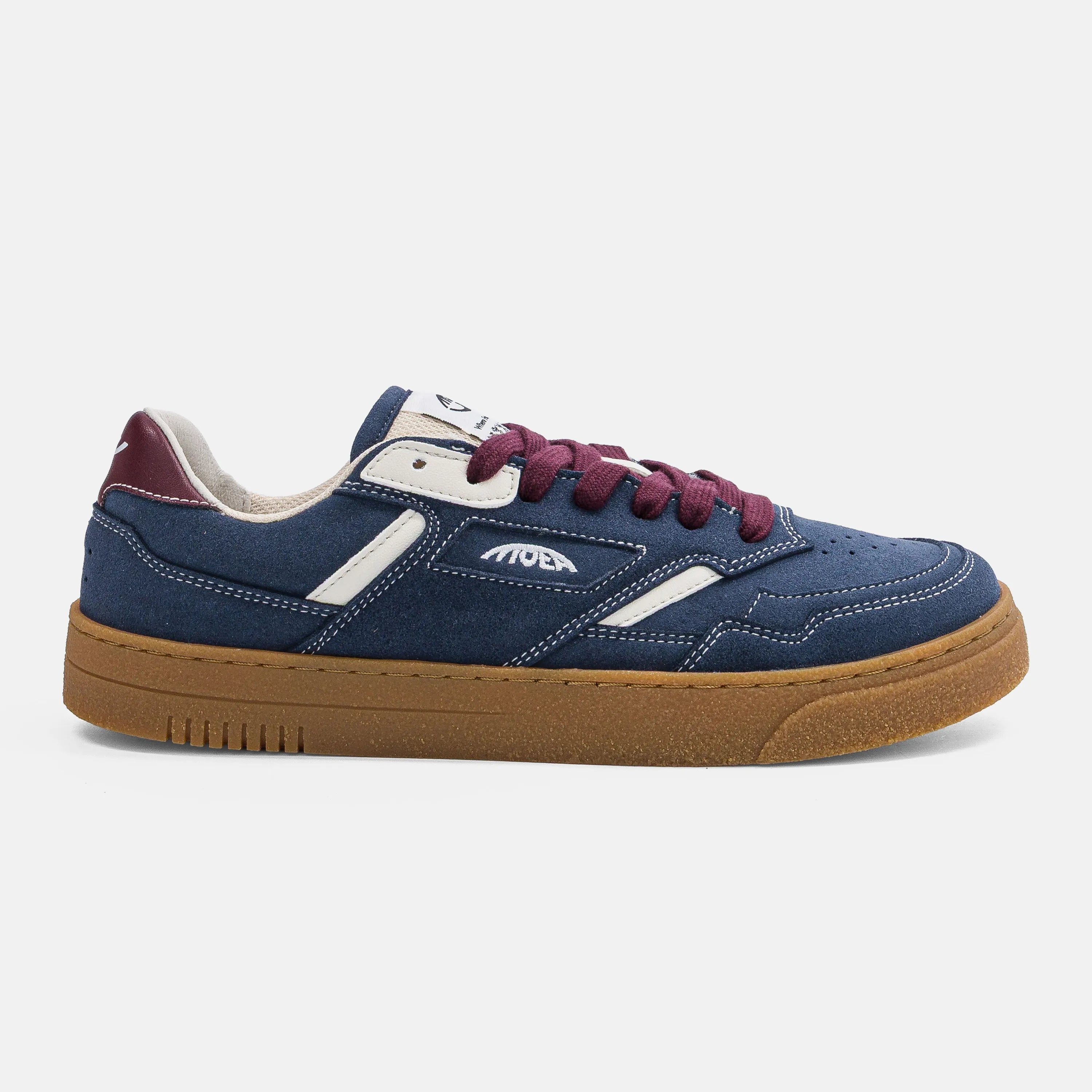 Baskets MoEa Origin Low Grapes Night Suede