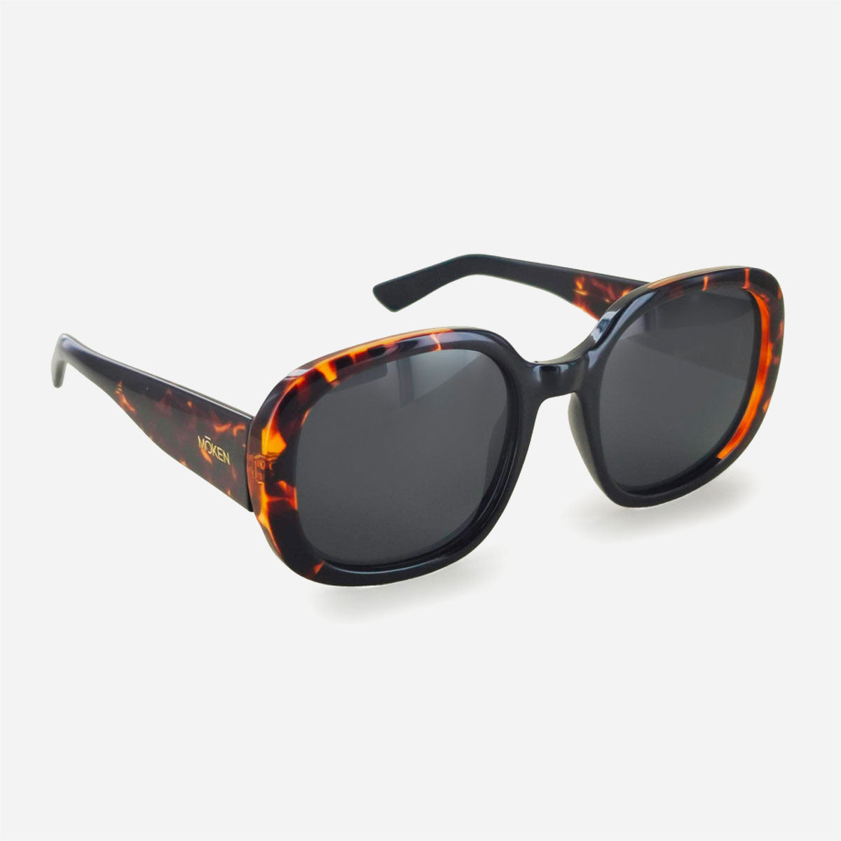 Moken - April  - Black Tortoie / Grey