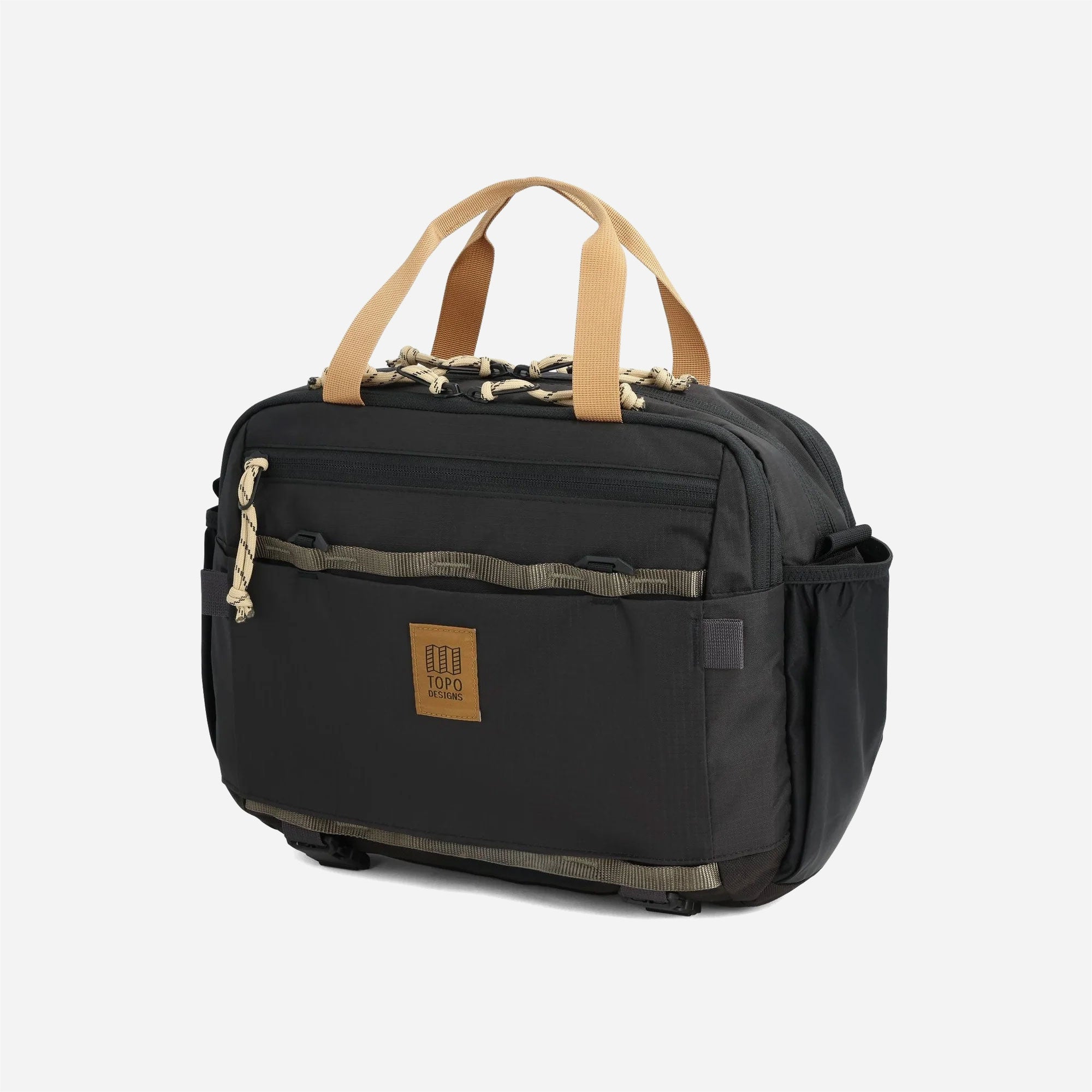 Topo Designs - Mountain Cross Bag - Black / Neutral