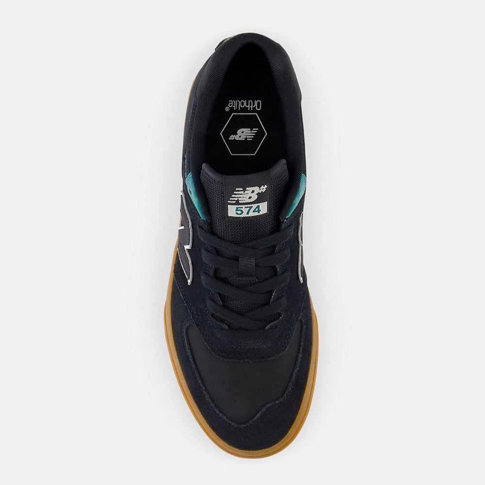 NEW BALANCE NUMERIC - NM 574 - Black - Teal