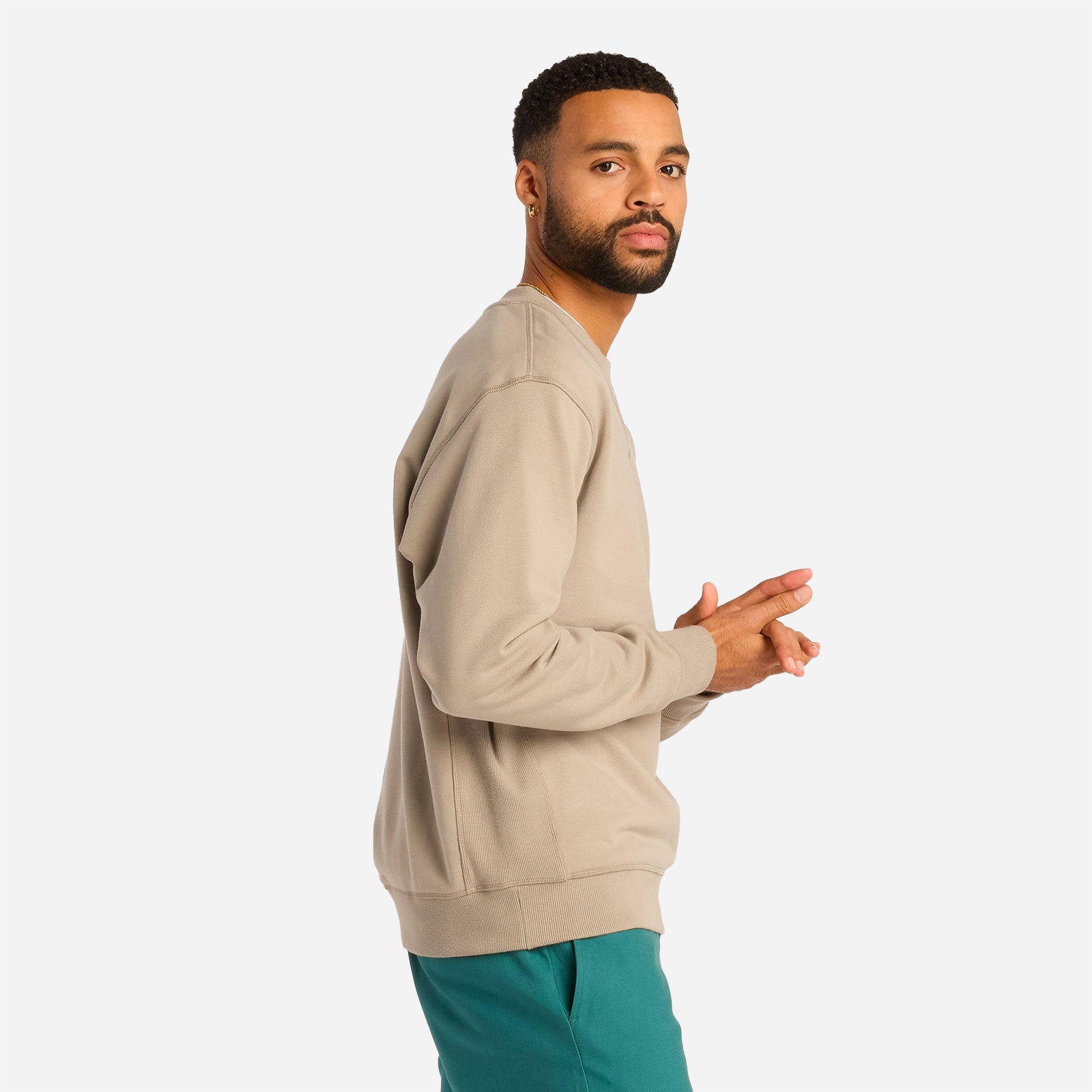 New Balance Numeric - Numeric French Terry Crew - Arid Stone