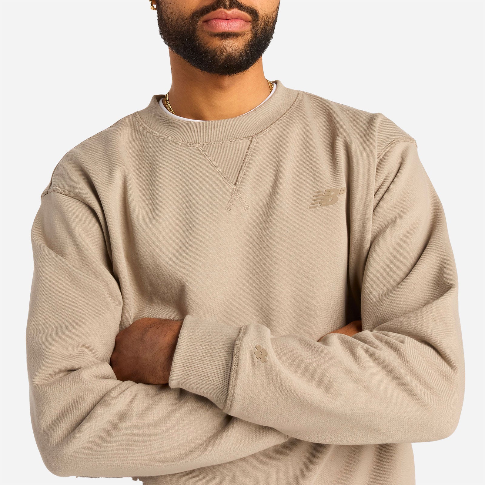 New Balance Numeric - Numeric French Terry Crew - Arid Stone