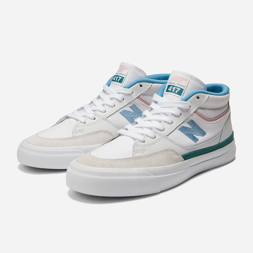 New Balance Numeric - NM 417 Ald Franky Villani - White Blue Laguna