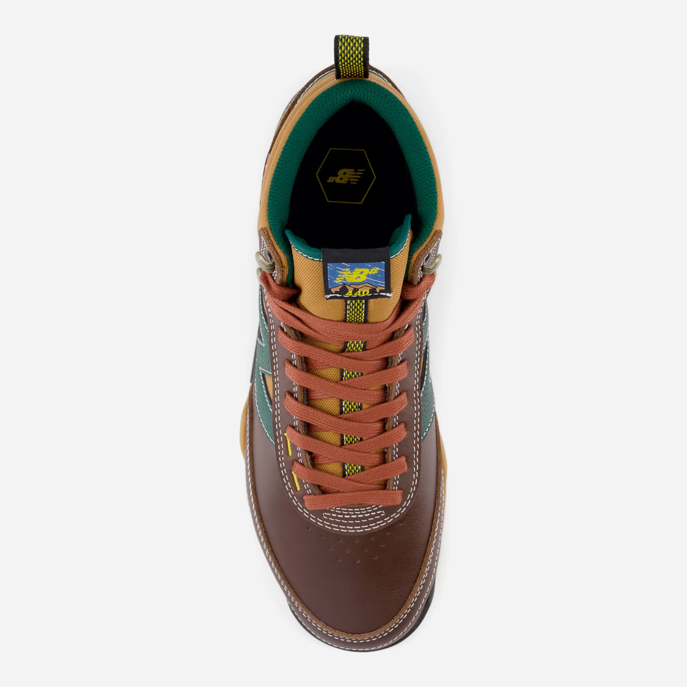 New Balance Numeric - NM 440 V2 Trail High - Brown / Forest Green