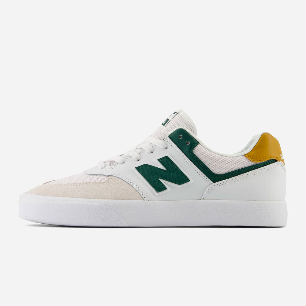 New Balance Numeric - NM 574 - White Nightwatch Green