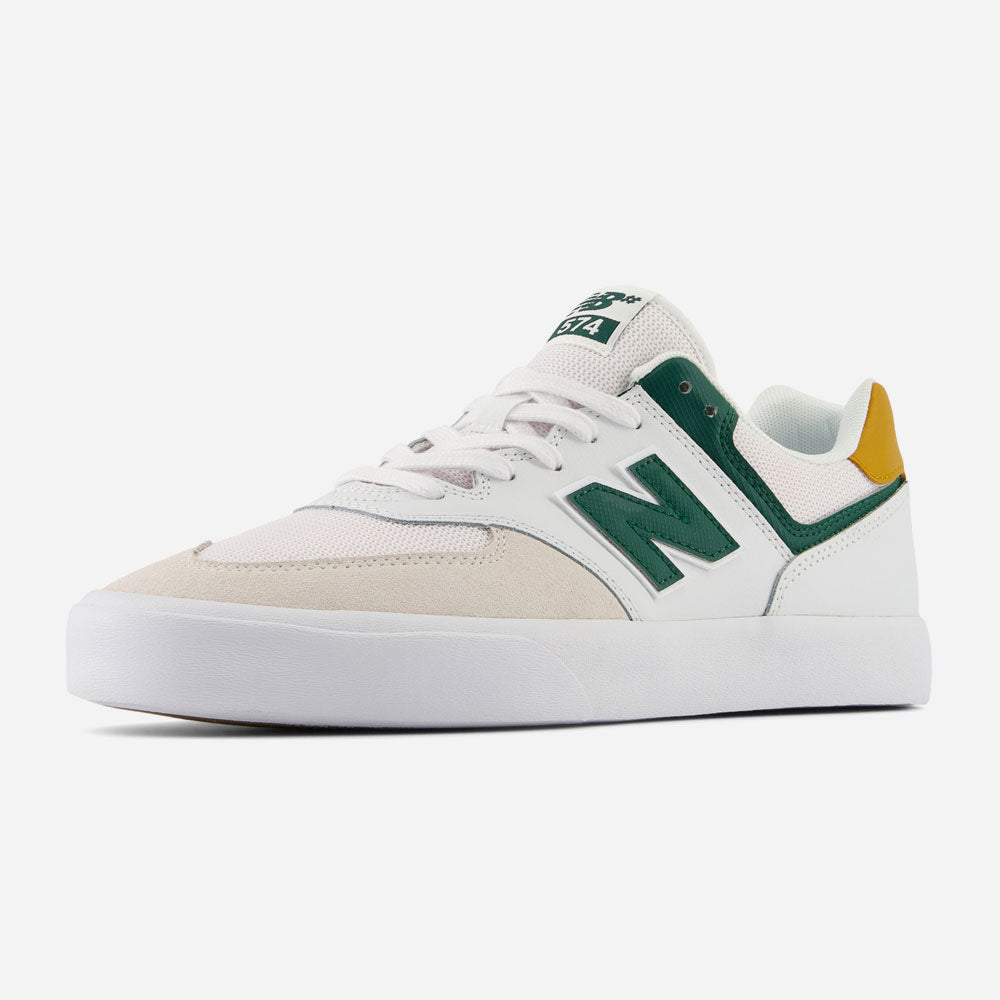 New Balance Numeric - NM 574 - White Nightwatch Green